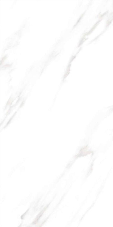 B K White Satvario - Rectified Polished Porcelain Tile