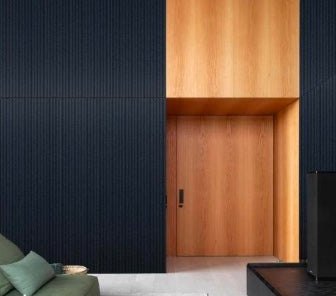 Wall Panel Indoor Shiny Black