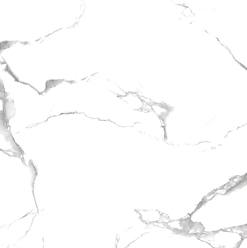 Evon Statuario - Rectified Polished Porcelain Tile