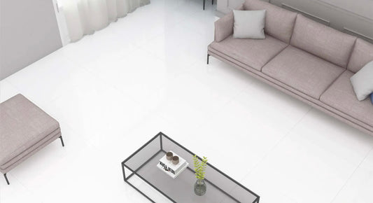 Super White - Rectified Polished Porcelain Tile