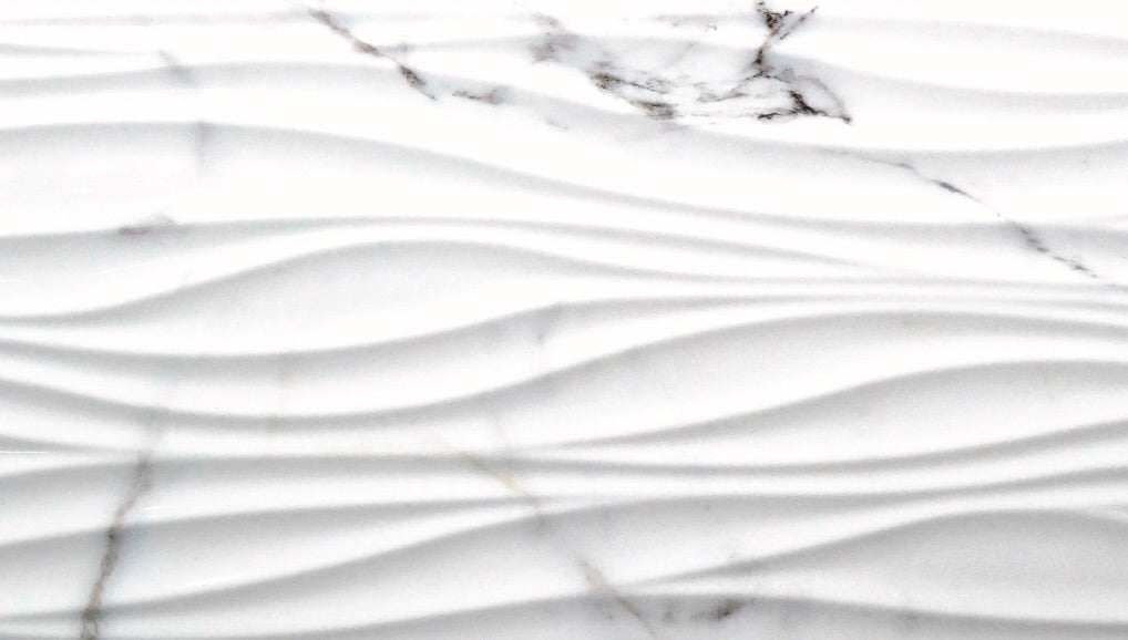 Olas Macael 390 Gris Brillo Porcelain Tile