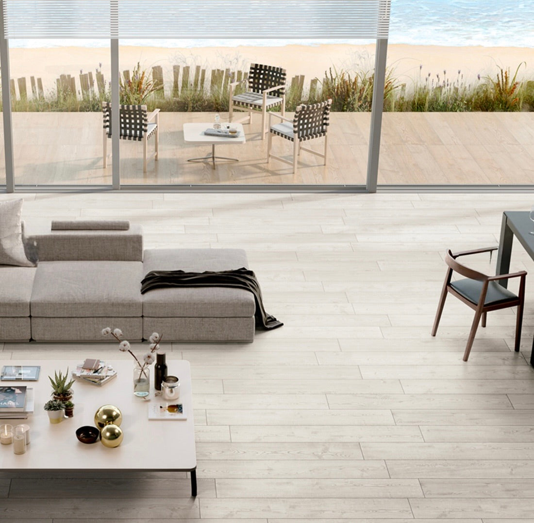 Just Code White Porcelain Tile