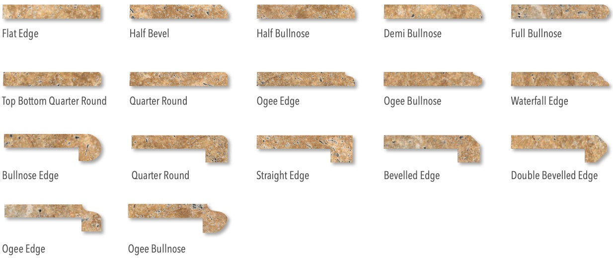 Sahara Gold Travertine Pool Coping Trq