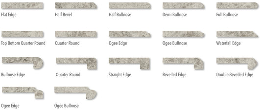 Tundra Grey Marble Pool Coping Trq