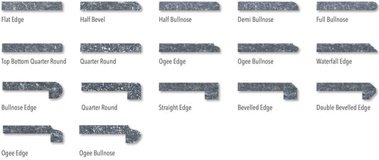 Nero Perlatto Marble Pool Coping Trq