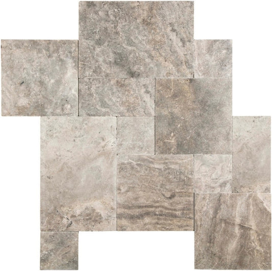 Silver Travertine Paver