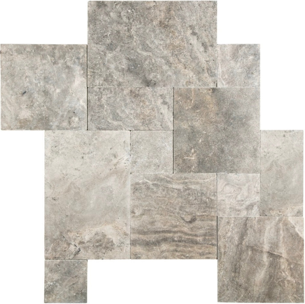 Silver Travertine Tile