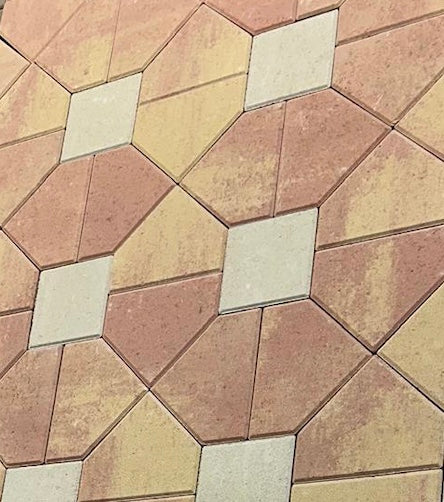 Gem Hat 8x8 Concrete Paver