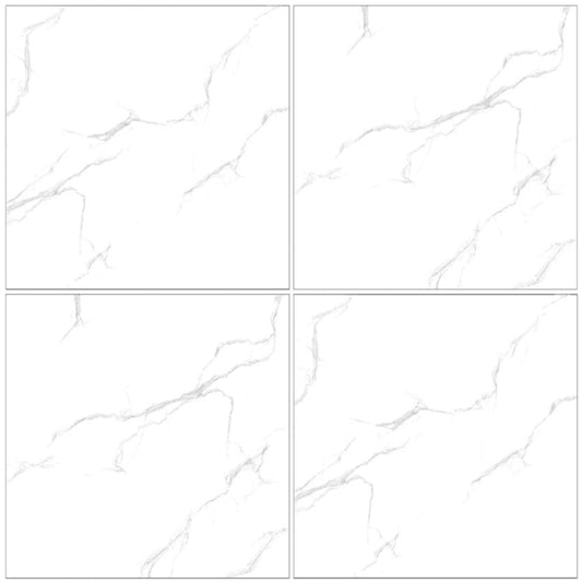 Carrara Grey - Rectified Polished Porcelain Tile