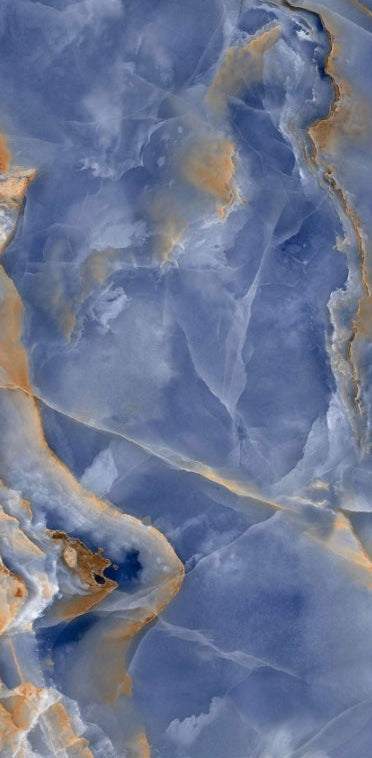 Onyx Blue - Rectified High Gloss Porcelain Tile