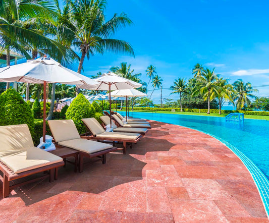 Red Velvet Travertine paver Trq