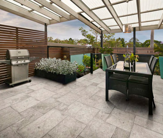 Tundra Gray Marble Paver Trq