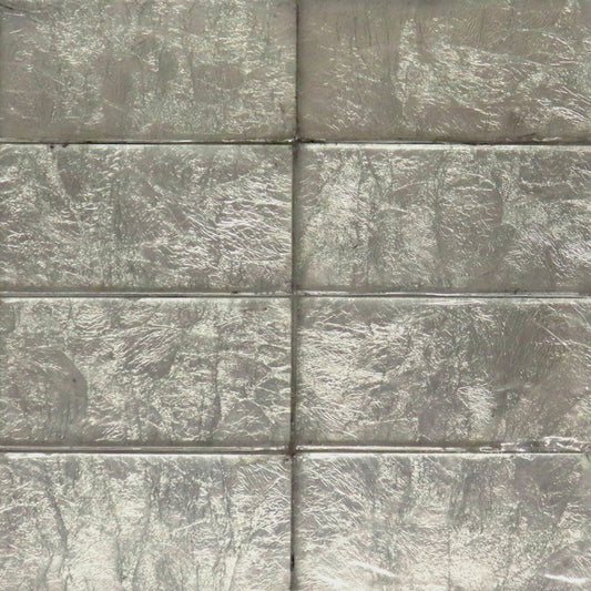 Taupe Foil Back Glass Mosaic
