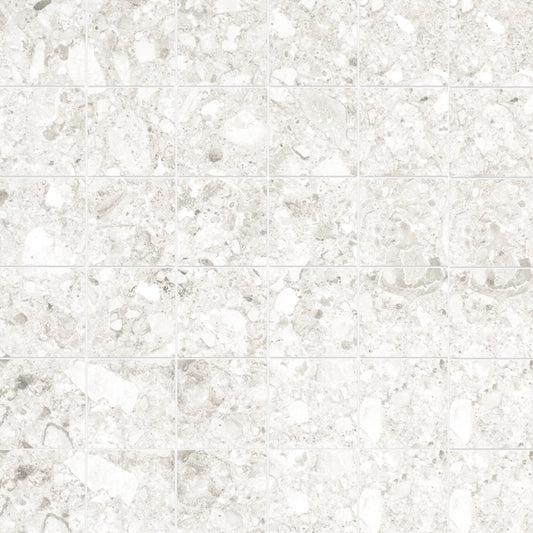 Retro Bianco Mosaic
