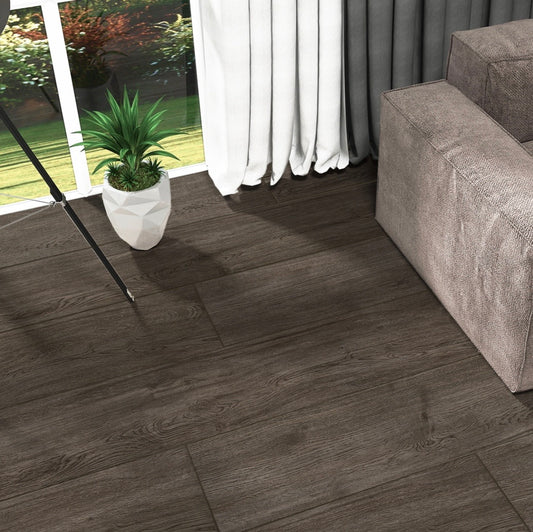 Just Code Dark Porcelain Tile