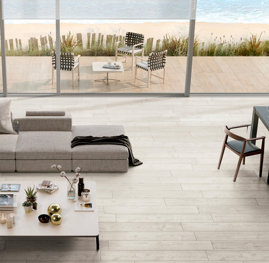 Just Code White Porcelain Tile