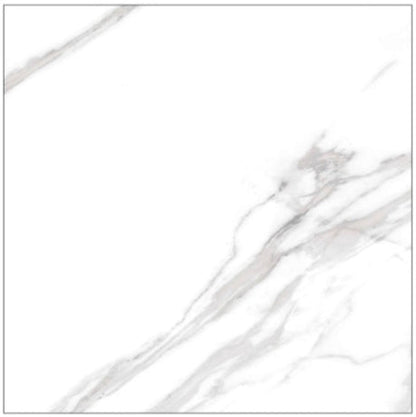 Adone White - Rectified Polished Porcelain Tile